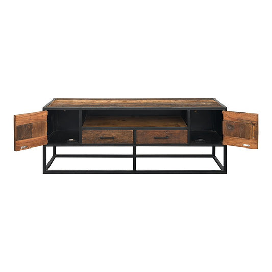 Mueble de televisión madera de mango y acero Lumier