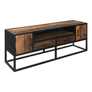 Mueble de televisión madera de mango y acero Lumier