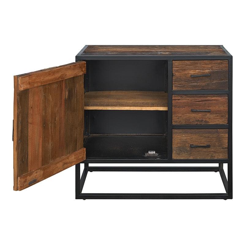 Aparador de madera y acero Lumier Small