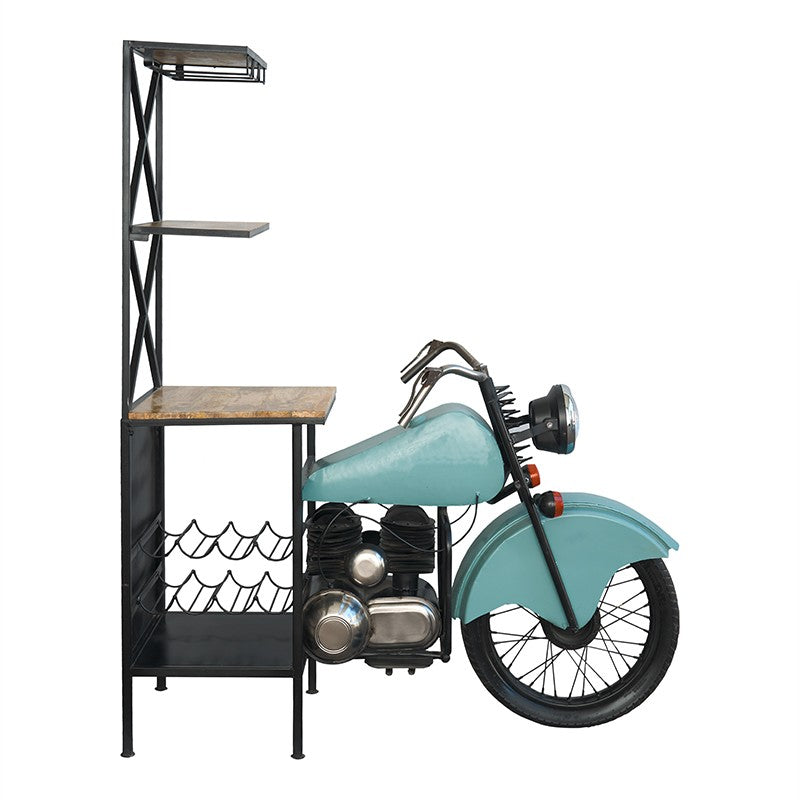 Estantería vintage moto Risk
