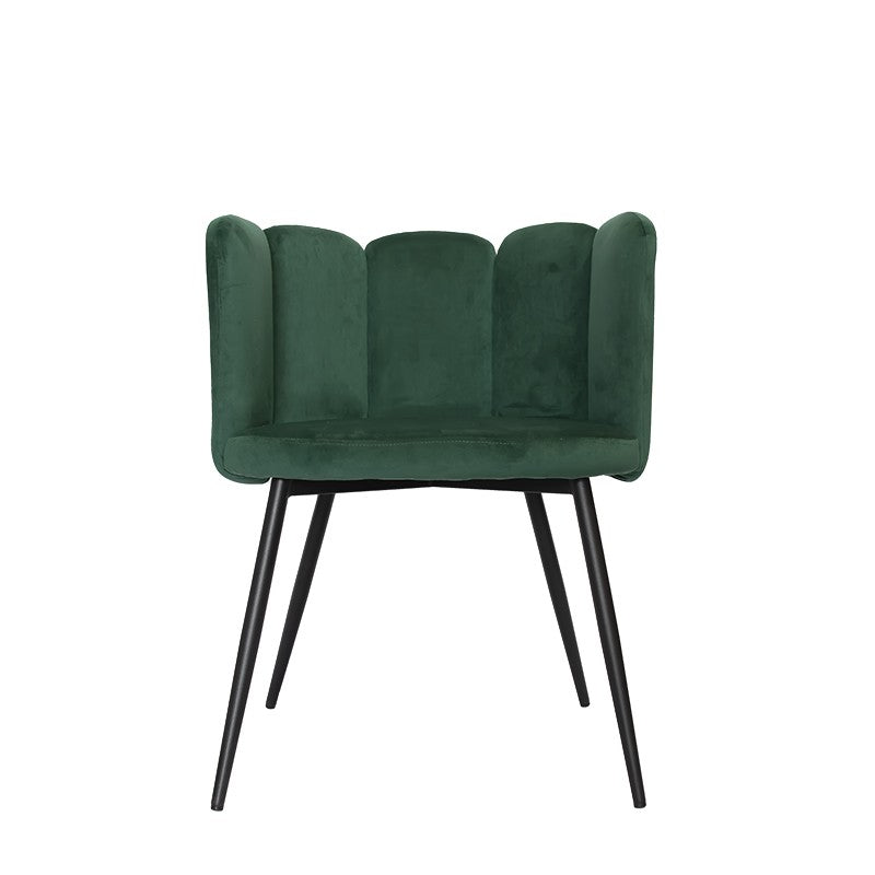 Sillón de comedor terciopelo Milo