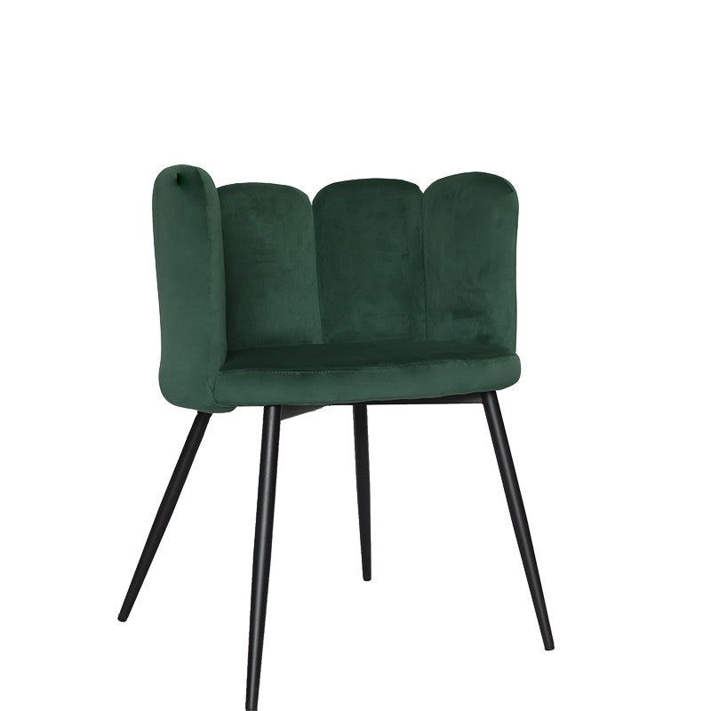Sillón de comedor terciopelo Milo