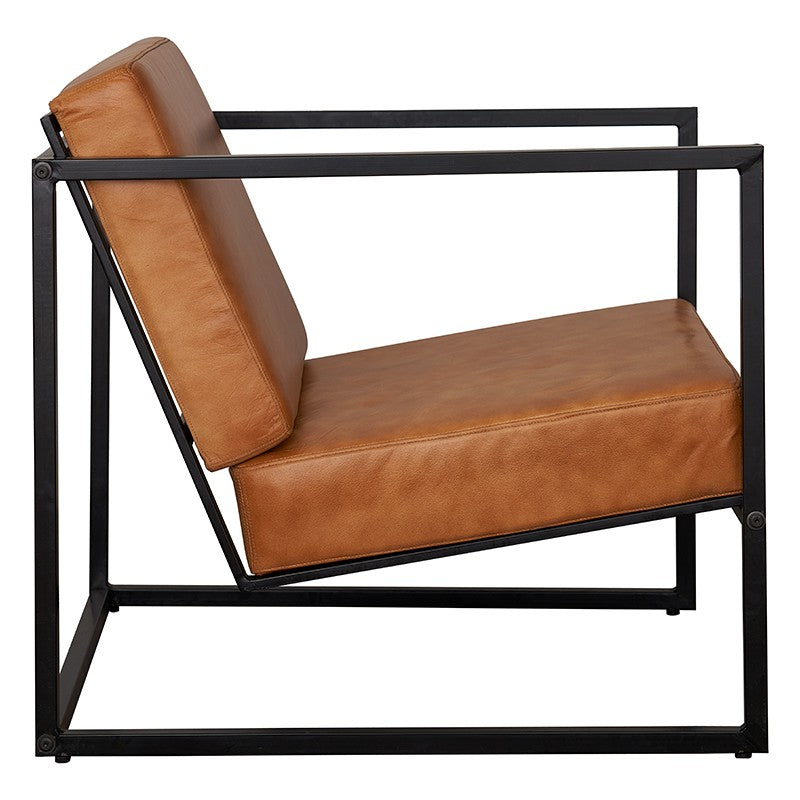 Butaca cuero vintage Zoe