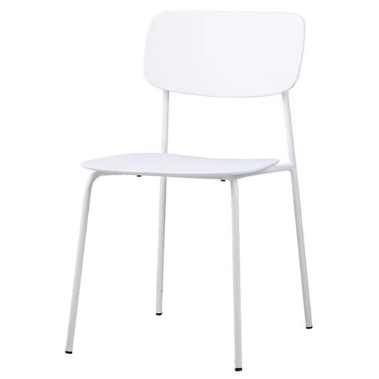 Silla de comedor apilable polipropileno Afra blanca