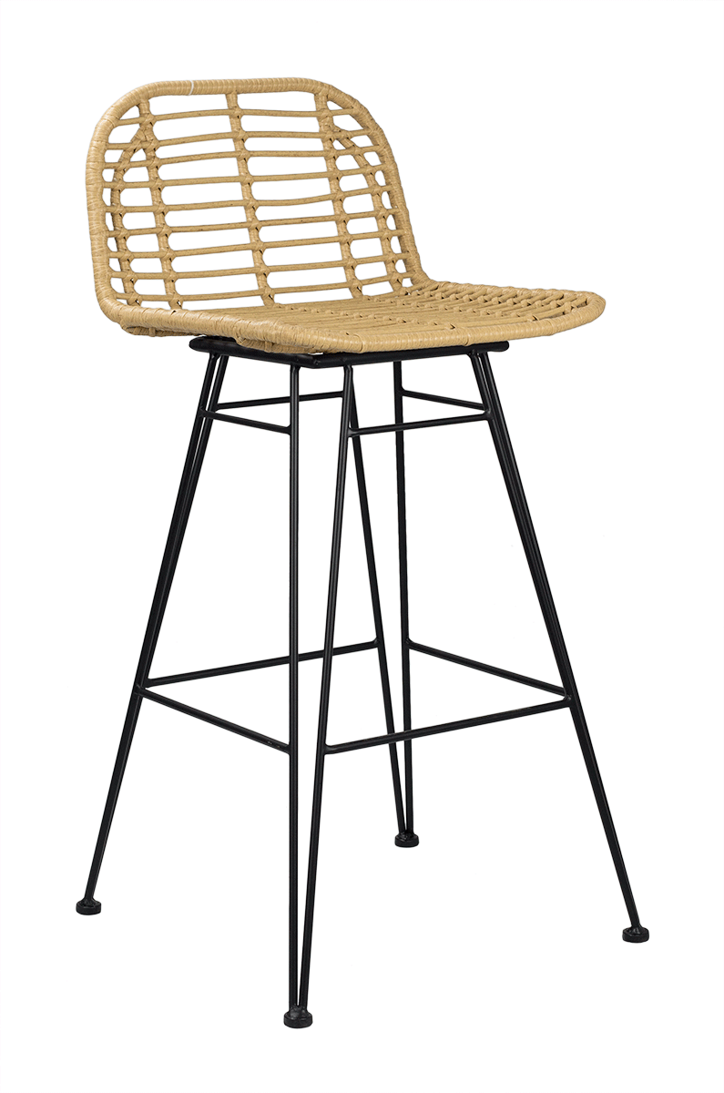 Taburete de bar Rattan Libra