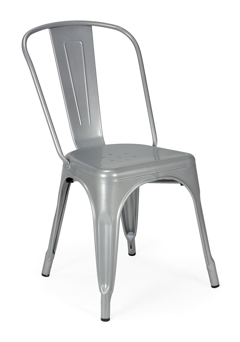 Silla de comedor industrial acero lix