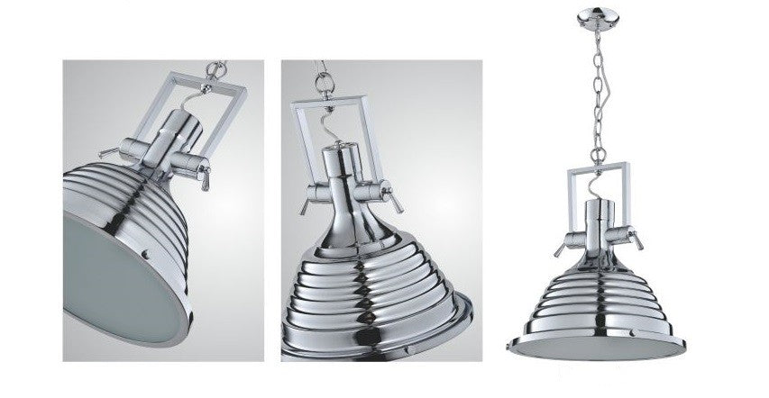 Lampara de techo acero industrial Greek