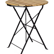 Mesa estilo Bistro plegable redonda
