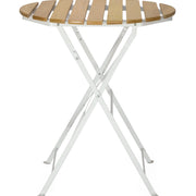 Mesa estilo Bistro plegable redonda