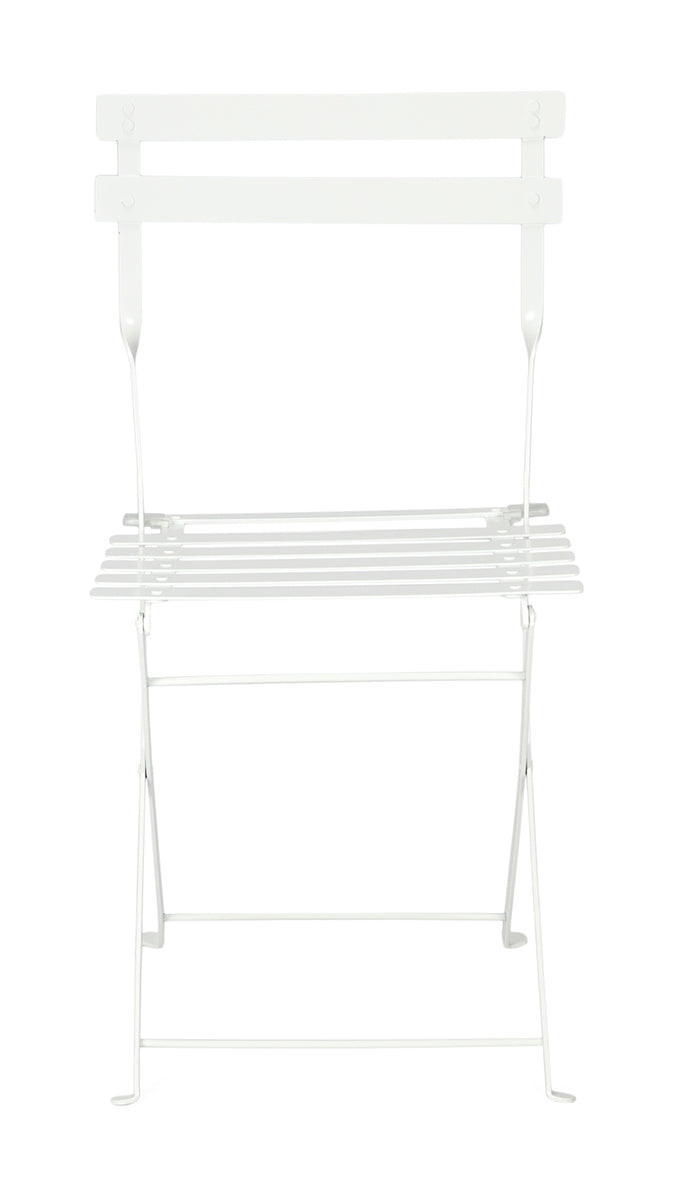 Silla estilo Bistro plegable acero