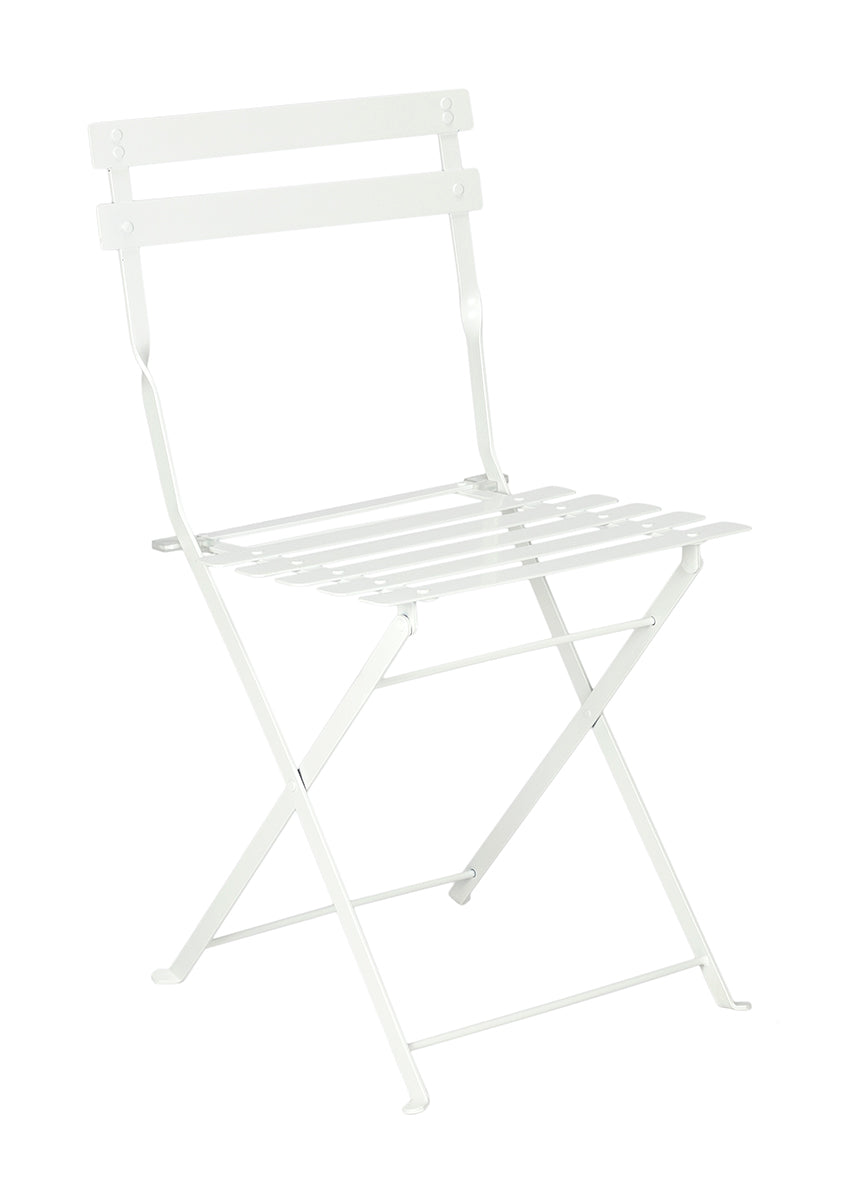 Silla estilo Bistro plegable acero