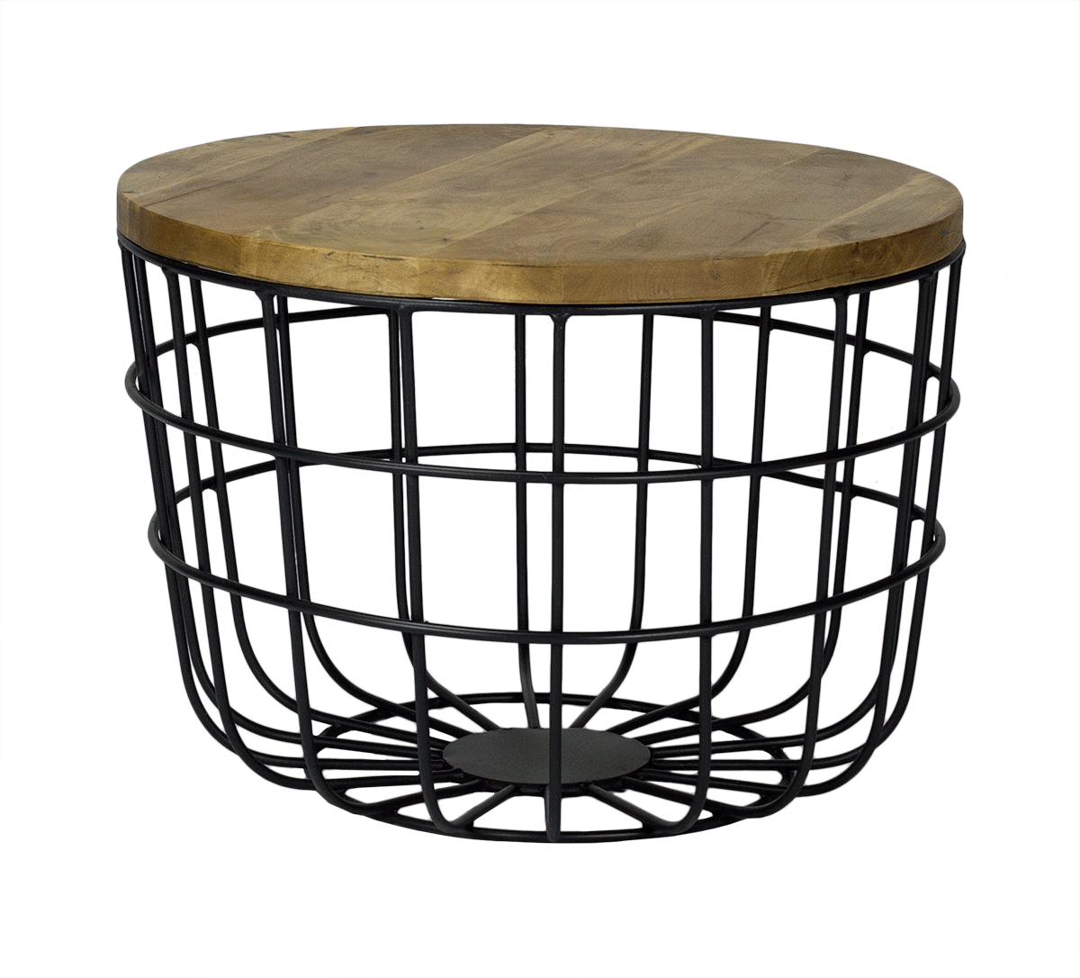 Mesa auxiliar vintage Ciclope negra
