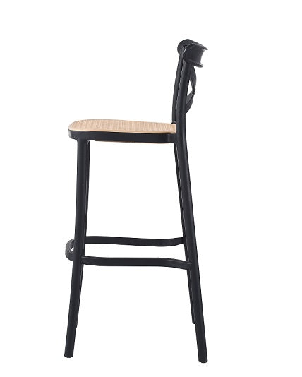 Taburete de exterior apilable polipropileno Tone