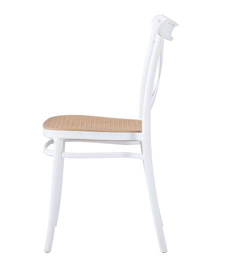 Silla de exterior apilable polipropileno Tone