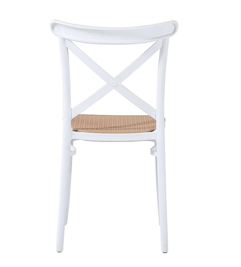Silla de exterior apilable polipropileno Tone