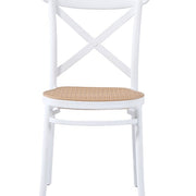 Silla de exterior apilable polipropileno Tone