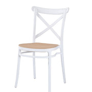 Silla de exterior apilable polipropileno Tone