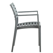 Silla de exterior apilable polipropileno Sena