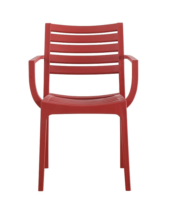 Silla de exterior apilable polipropileno Sena