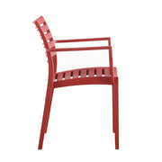 Silla de exterior apilable polipropileno Sena