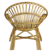 Fauteuil en rotin naturel tissé Hanoi