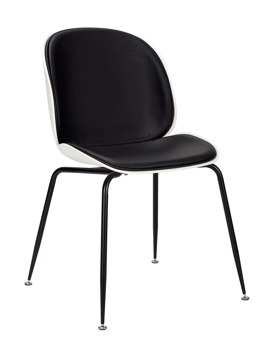 Silla de comedor Gulibert semipiel