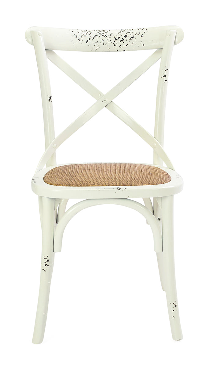 Silla de comedor vintage madera envejecida Tone