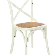 Silla de comedor vintage madera envejecida Tone