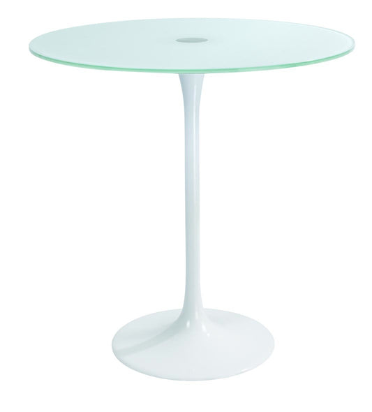 Mesa de comedor Tulip cristal 90