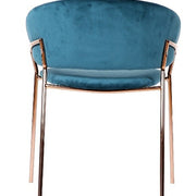 Silla terciopelo gold Arisa
