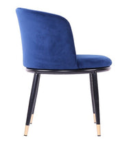 Sillón terciopelo velvet azul Laima