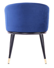 Sillón terciopelo velvet azul Laima