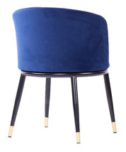 Sillón terciopelo velvet azul Laima