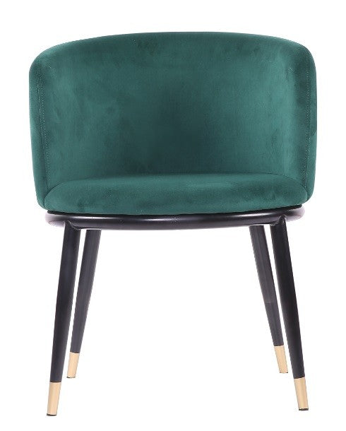 Sillón terciopelo velvet verde Laima