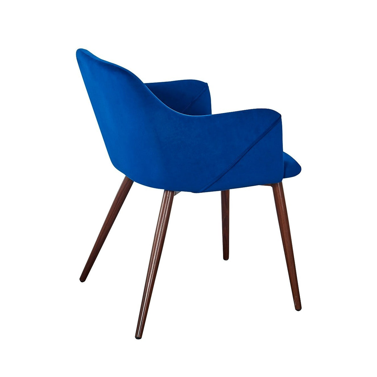 Sillón Comedor Terciopelo Azul Nala