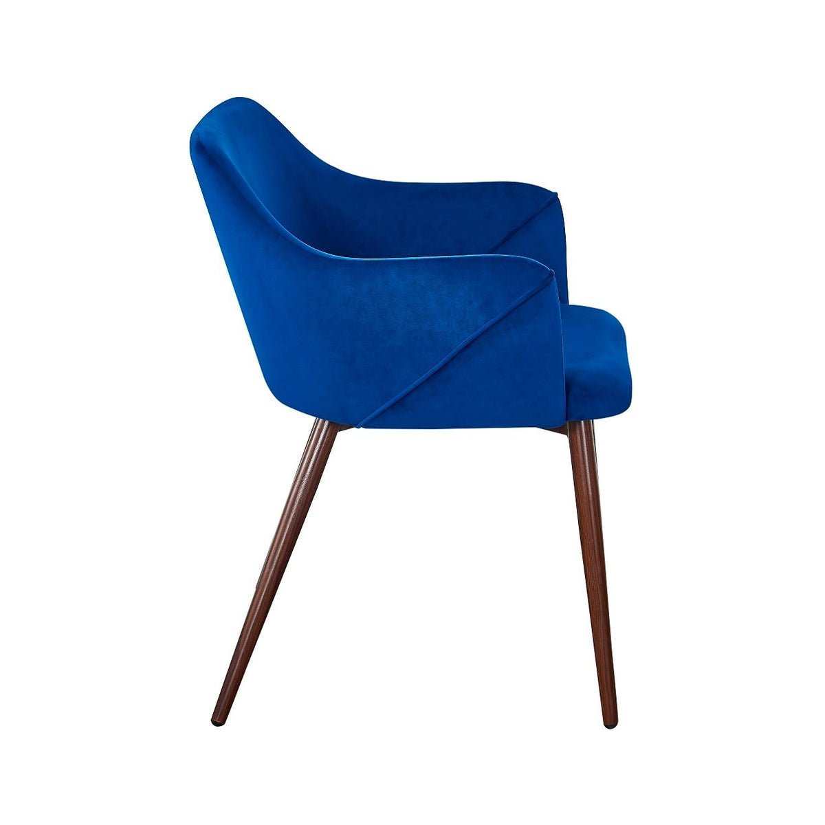 Sillón Comedor Terciopelo Azul Nala