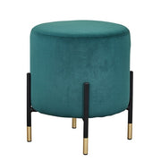 Taburete mini Laima terciopelo verde