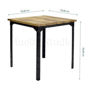 Table basse à manger Sanse 76 industrielle 