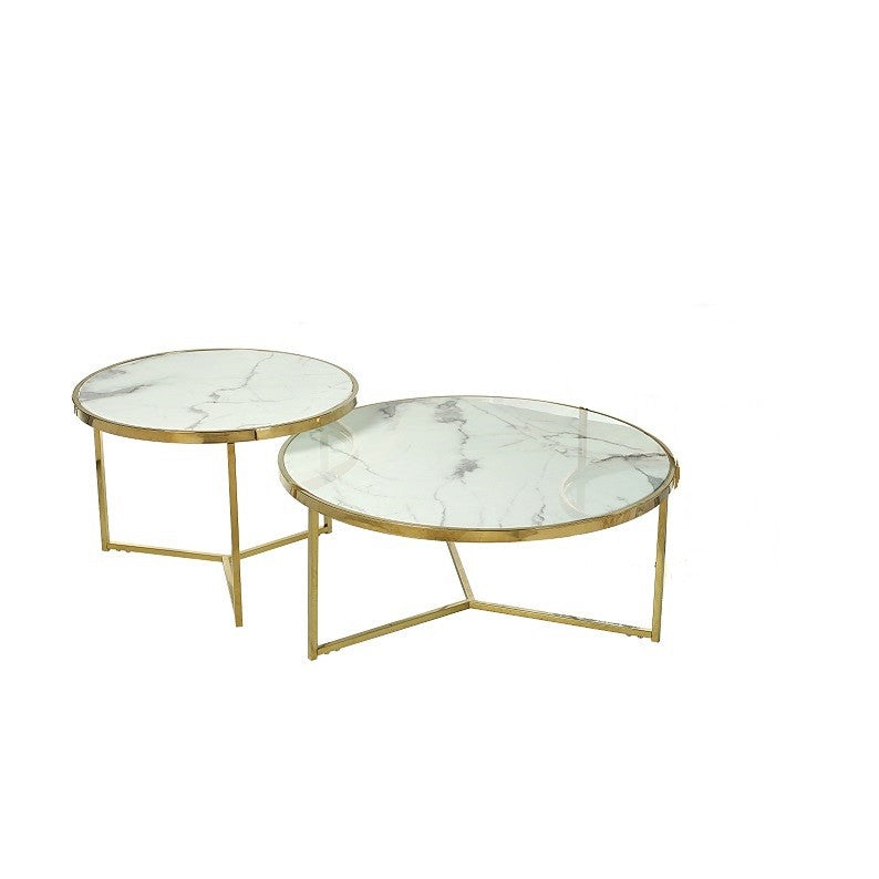 Set de 2 mesas centro diseño Nayet