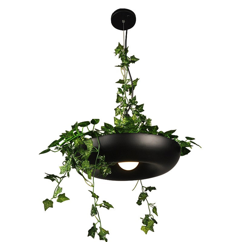 Lámpara de techo de diseño con plantas Zen