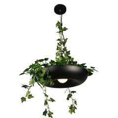 Lámpara de techo de diseño con plantas Zen