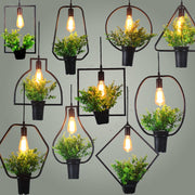 Lámpara de techo con plantas Versalles III