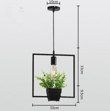 Lámpara de techo con plantas Versalles IV