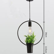 Lámpara de techo con plantas Versalles V