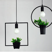 Lámpara de techo con plantas Versalles V