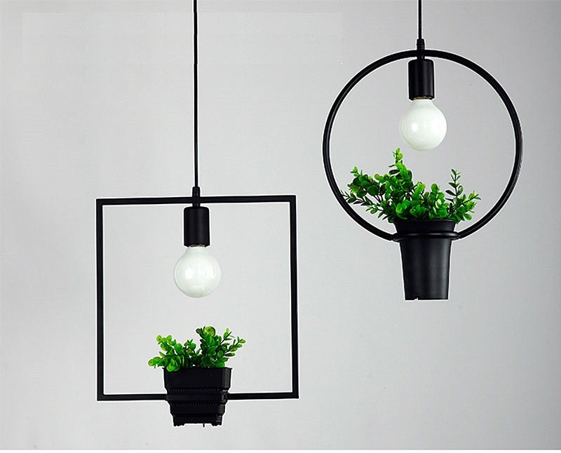 Lámpara de techo con plantas Versalles IV