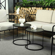 Set de 2 mesas centro diseño Terán
