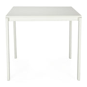 Mesa cuadrada blanca Smid 80