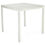 Mesa cuadrada blanca Smid 80