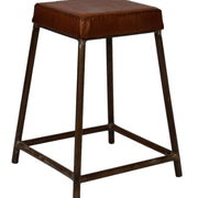 Taburete bajo acero vintage Tell